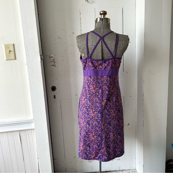 Gaiam Purple Digi Camo Tank Athletic Dress - Picture 5 of 16